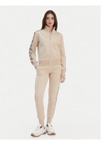 Guess Bluza V2YQ16 KB3P2 Beżowy Regular Fit. Kolor: beżowy. Materiał: bawełna #5