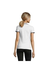 SOL'S - Koszulka Polo Treningowa Dla Kobiet. Typ kołnierza: polo. Kolor: biały