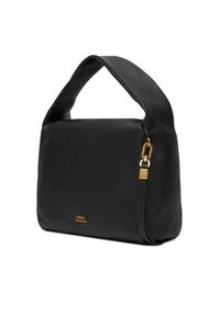 TOMMY HILFIGER - Tommy Hilfiger Torebka City Leather Shoulder Bag AW0AW18152 Czarny. Kolor: czarny. Materiał: skórzane #5