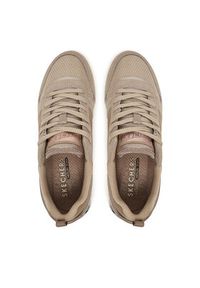 skechers - Skechers Sneakersy Og 85-Goldn Gurl 111/NAT Beżowy. Kolor: beżowy. Materiał: materiał #5