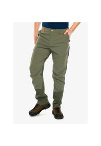 Spodnie wspinaczkowe męskie Black Diamond Pursuit Hybrid Pants. Kolor: zielony. Sport: turystyka piesza