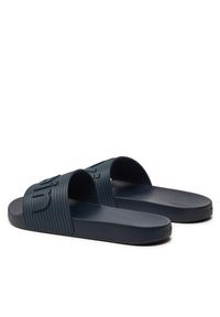 Calvin Klein Klapki Pool Slide HM0HM01519 Granatowy. Kolor: niebieski