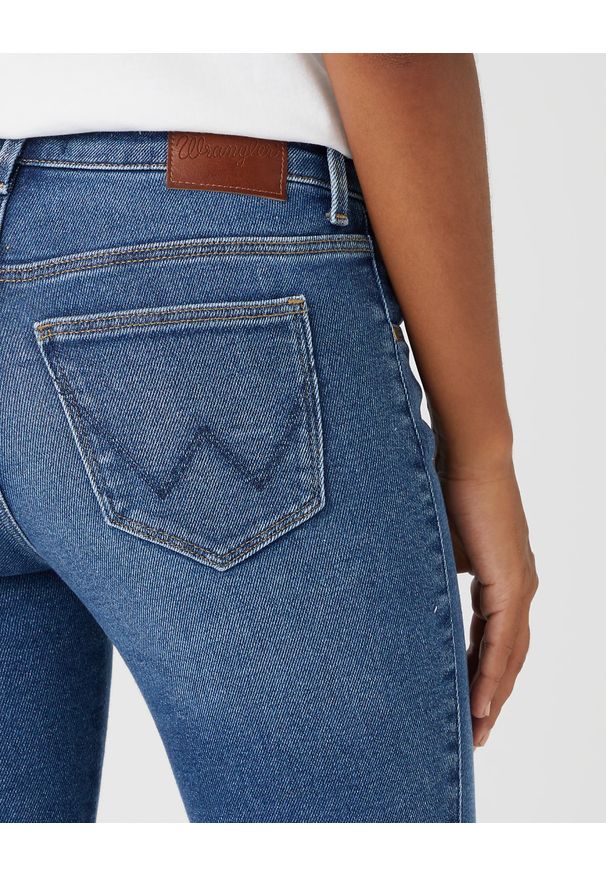 Wrangler - DAMSKIE SPODNIE JEANSOWE WRANGLER SKINNY AIRBLUE W28K-TX-386 112141288
