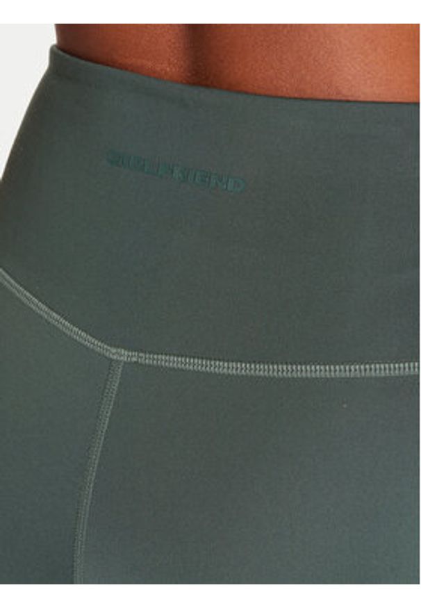 GIRLFRIEND COLLECTIVE - Girlfriend Collective Legginsy Compressive 4038 Zielony Flare Fit. Kolor: zielony. Materiał: syntetyk