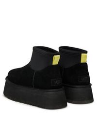 Ugg Śniegowce W Classic Mini Dipper 1168170 Czarny. Kolor: czarny. Materiał: zamsz, skóra #2