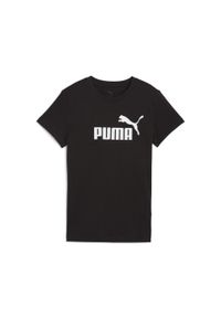 Koszulka Puma Ess No. 1 Logo Tee, Kobiety. Kolor: czarny. Materiał: bawełna, materiał