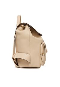 Pinko - PINKO Plecak Carrie Backpack Al 25-26 PLTT 104351 A29Q Beżowy. Kolor: beżowy. Materiał: skóra