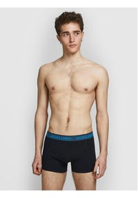 Jack & Jones - Jack&Jones Komplet 3 par bokserek Waistband 12127816 Czarny. Kolor: czarny #3