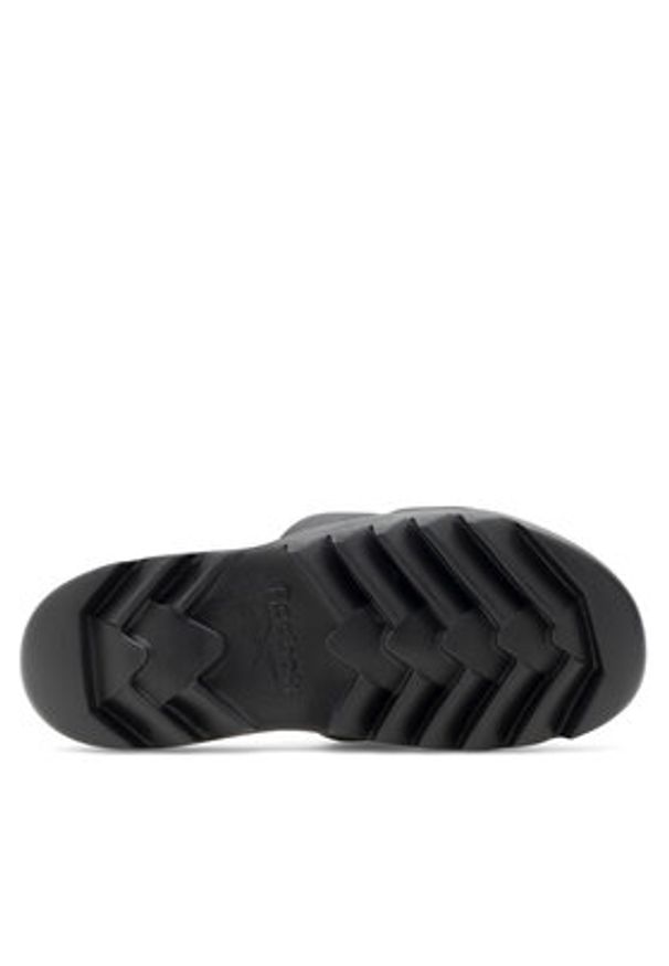 Reebok Klapki Cardi Slide HP2217 Czarny. Kolor: czarny. Materiał: skóra