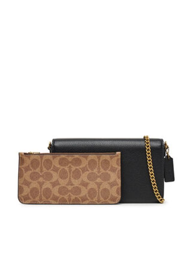 Coach Torebka CAO01 Czarny. Kolor: czarny. Materiał: skórzane