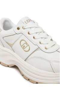 Liu Jo Sneakersy Eva 02 BA5065 P0102 Biały. Kolor: biały. Materiał: skóra