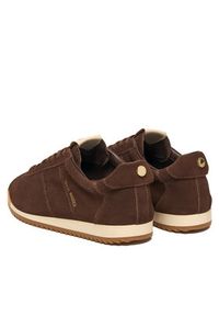 Steve Madden Sneakersy Mirage-Sm SM11003908 Brązowy. Kolor: brązowy. Materiał: skóra, zamsz #4