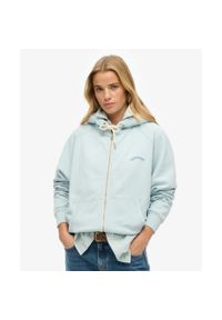 T-shirt raglan damski Superdry Essential Osz. Kolor: niebieski. Długość rękawa: raglanowy rękaw #1