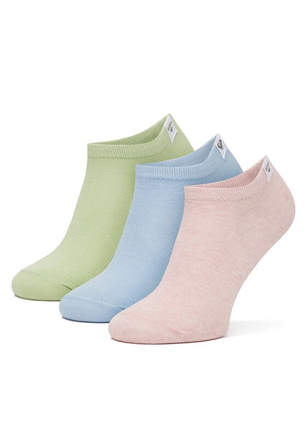 Roxy Skarpety AS_ROXY_09S_SS25 (3-PACK) Kolorowy. Materiał: materiał, bawełna. Wzór: kolorowy