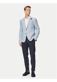 JOOP! Spodnie garniturowe Hank 30102982 Granatowy Slim Fit. Kolor: niebieski #2