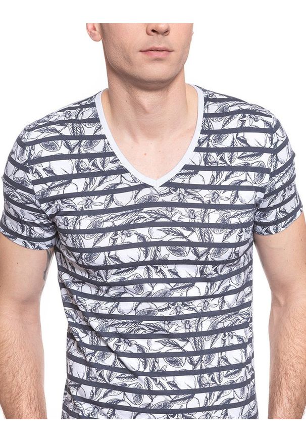 Mustang - T-SHIRT MĘSKI MUSTANG AARON C FLORAL AOP 1009507 11680
