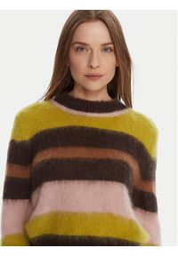 Kontatto Sweter 3M0910C Kolorowy Regular Fit. Materiał: syntetyk. Wzór: kolorowy #3