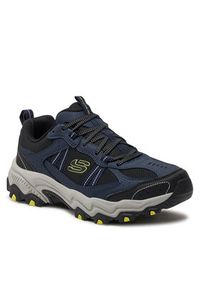 skechers - Skechers Trekkingi Stamina At-Upper Stitch 237527/NVBK Granatowy. Kolor: niebieski. Materiał: mesh, materiał. Sport: turystyka piesza