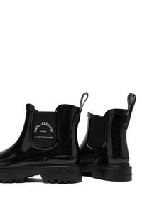 Karl Lagerfeld - KARL LAGERFELD Kalosze KL47140 Czarny. Kolor: czarny. Materiał: syntetyk #5