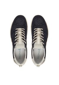 Premiata Sneakersy Nous Var 8289 Granatowy. Kolor: niebieski. Materiał: skóra, zamsz #3