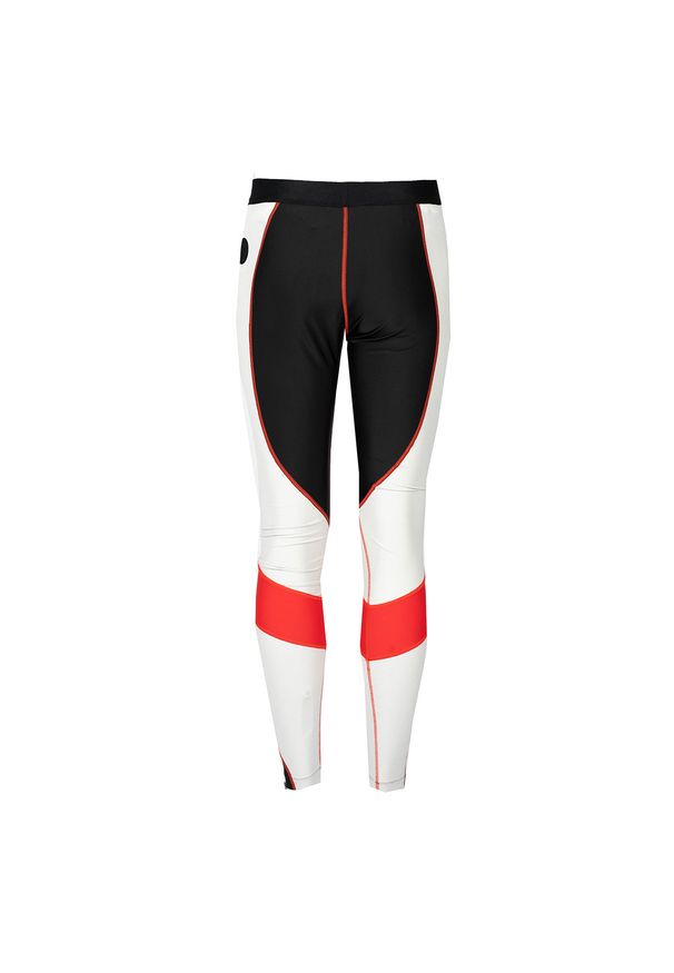 Trussardi Jeans - Trussardi Sport Legginsy | 40P00024 1T000878 | Mężczyzna | Czarny. Kolor: czarny. Materiał: nylon, elastan. Wzór: aplikacja