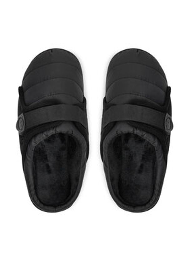 Subu Kapcie Belt Czarny. Kolor: czarny. Materiał: materiał