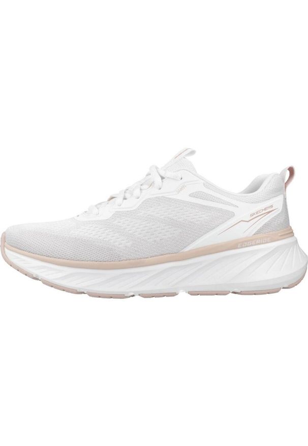skechers - Buty SKECHERS EDGERIDE Biały. Okazja: na co dzień. Kolor: biały. Materiał: tkanina