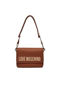 Love Moschino - LOVE MOSCHINO Torebka JC4023PP1LKD0208 Brązowy. Kolor: brązowy. Materiał: skórzane