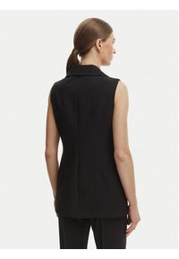 Rinascimento Kamizelka garniturowa CFC0128645003 Czarny Regular Fit. Kolor: czarny. Materiał: syntetyk #3