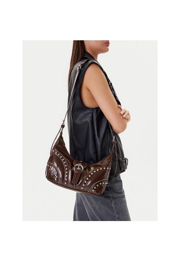 Torebka DeeZee. Kolor: brązowy