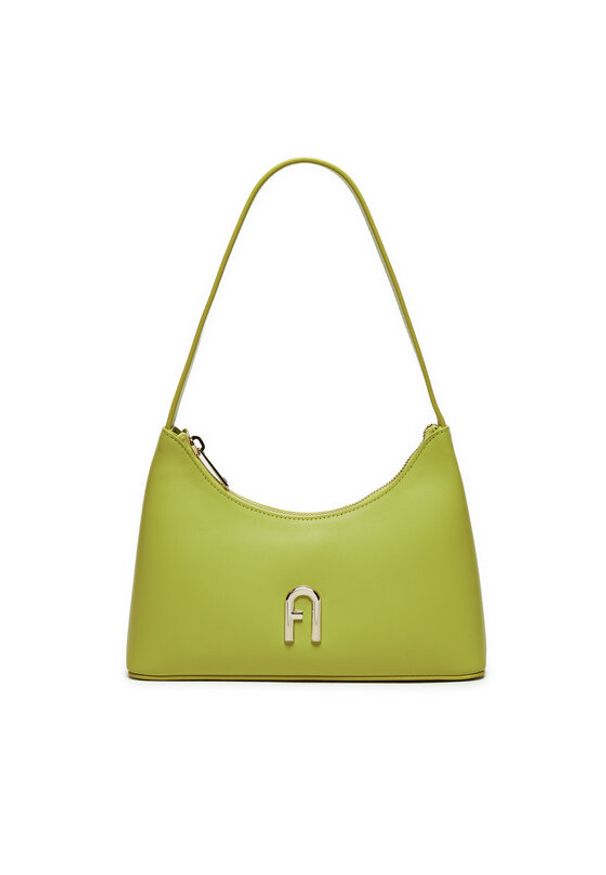 Furla Torebka Diamante WB00863 AX0733 3108S Zielony. Kolor: zielony. Materiał: skórzane