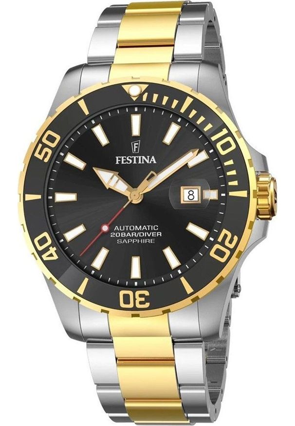 Zegarek Festina Zegarek męski Festina F20532-2 srebrny. Kolor: srebrny
