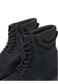 Hugo Trapery Fabyan Halb Sdny 50528995 Czarny. Kolor: czarny. Materiał: skóra, zamsz #5