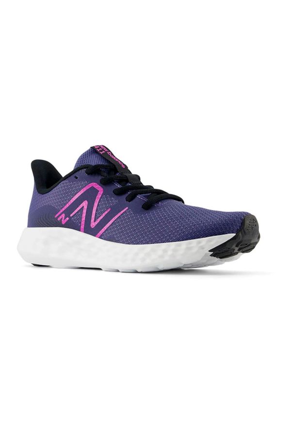 Buty do biegania damskie New Balance 411 RL3. Kolor: fioletowy. Materiał: guma, materiał, syntetyk. Szerokość cholewki: normalna