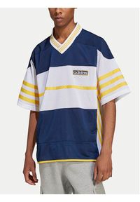 Adidas - adidas T-Shirt adicolor Adibreak IU2361 Granatowy Loose Fit. Kolor: niebieski. Materiał: syntetyk #4