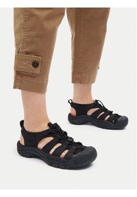 keen - Keen Sandały Newport H2 W 1025028 Czarny. Kolor: czarny. Materiał: materiał