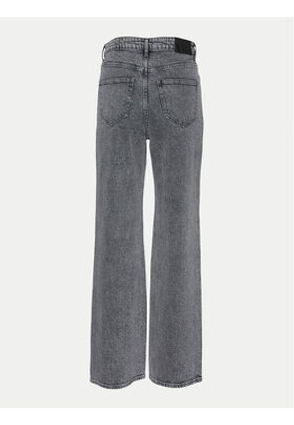 Vero Moda Jeansy Tessa 10287304 Szary Wide Leg. Kolor: szary