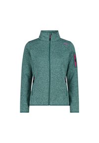 Bluza polarowa damska CMP Haze Jacket Knitted. Kolor: szary. Materiał: polar. Sport: turystyka piesza #1