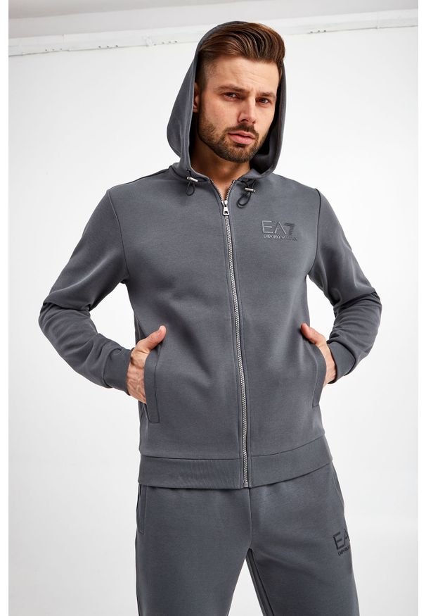 EA7 Emporio Armani - Bluza EA7 EMPORIO ARMANI. Typ kołnierza: kaptur