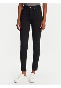 Lee Jeansy Scarlett 112365072 Czarny Skinny Fit. Kolor: czarny