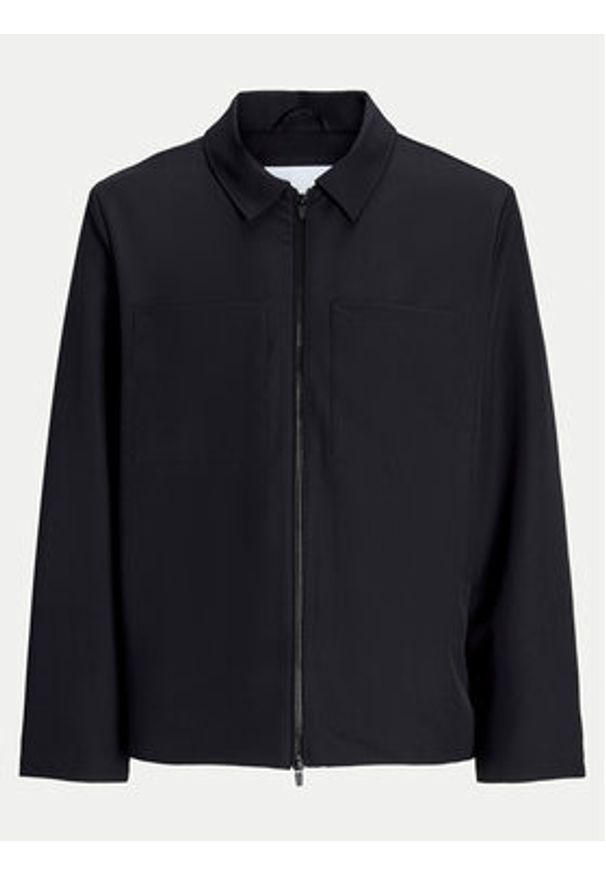 Jack & Jones - Jack&Jones Kurtka przejściowa Perfect 12270677 Czarny Regular Fit. Kolor: czarny. Materiał: syntetyk