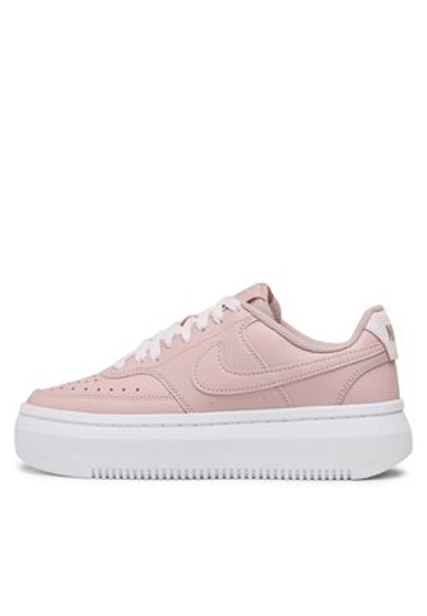 Nike Sneakersy Court Vision Alta DM0113-600 Różowy. Kolor: różowy. Materiał: skóra. Model: Nike Court
