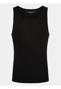 TOMMY HILFIGER - Tommy Hilfiger Komplet 3 tank topów UM0UM03179 Czarny Slim Fit. Kolor: czarny. Materiał: syntetyk