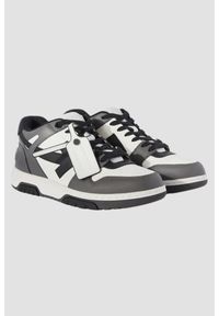 OFF-WHITE Szare sneakersy Out Of Office Calf Leather, Rozmiar 43,5. Kolor: szary #4