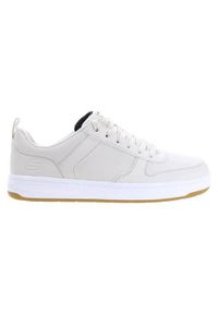 skechers - Buty do chodzenia dla dzieci Skechers Smooth Street-genzo. Okazja: na co dzień. Kolor: beżowy. Materiał: syntetyk, materiał. Szerokość cholewki: normalna. Sport: turystyka piesza