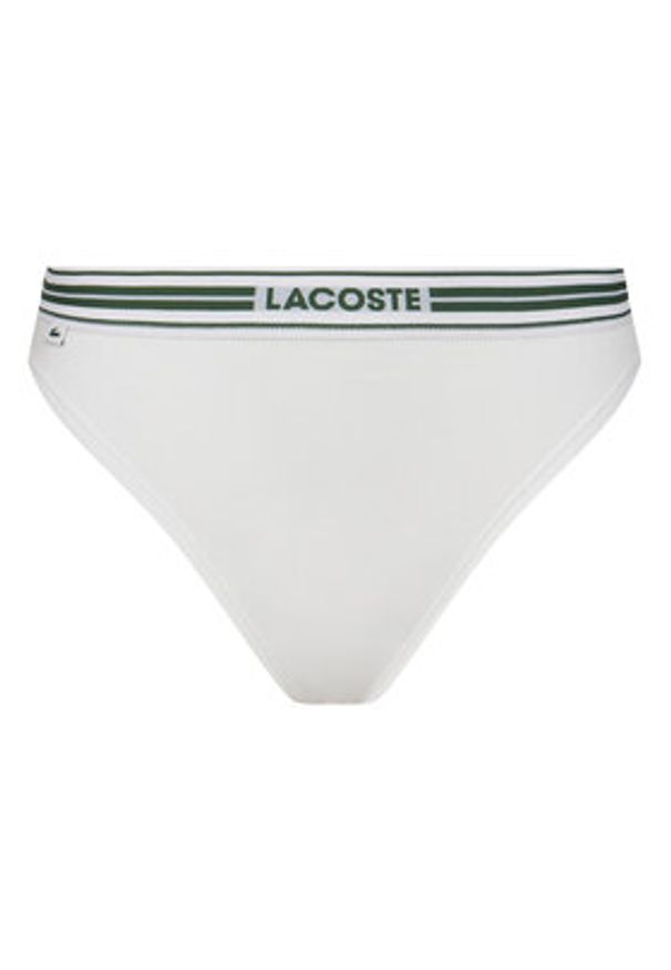 Lacoste Figi klasyczne 8F8185 Biały. Kolor: biały. Materiał: bawełna