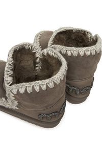 Mou Śniegowce MU.FW101050A Czarny. Kolor: czarny. Materiał: zamsz, skóra #3