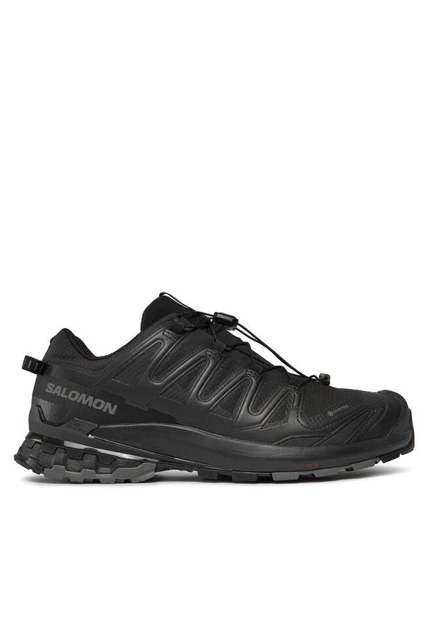 salomon - Trekkingi Salomon. Kolor: czarny. Technologia: Gore-Tex. Sport: turystyka piesza