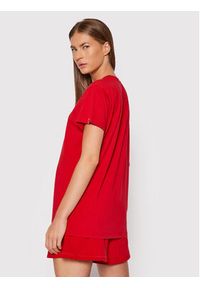 PLNY LALA T-Shirt Classic PL-KO-CL-00241 Czerwony Regular Fit. Kolor: czerwony. Materiał: bawełna #3