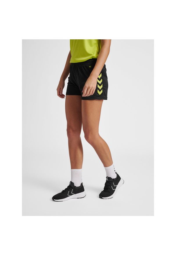 Spodenki sportowe damskie Hummel Core XK Poly Shorts Woman. Kolor: czarny